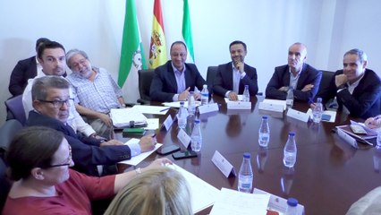 Reunión para tratar el desdoblamiento de la N-IV y el peaje de laAP-4