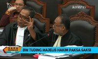 Bambang Widjojanto Tuding Majelis Hakim Paksa Saksi Tim Prabowo