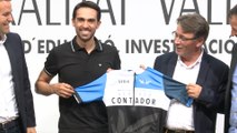 Presentación de la Marcha Cicloturista Alberto Contador
