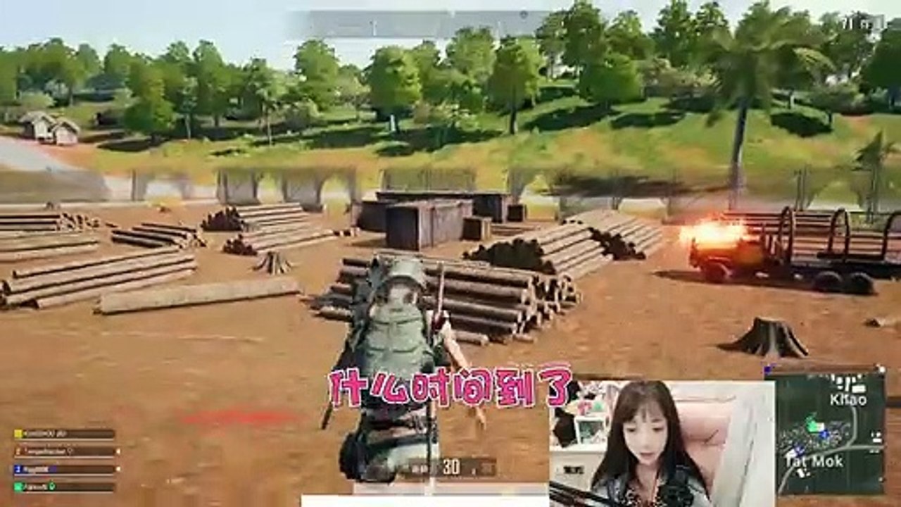 绝地求生虎牙童话：人美声甜女主播遭遇滑铁卢，队友因歌声选择退出游戏？