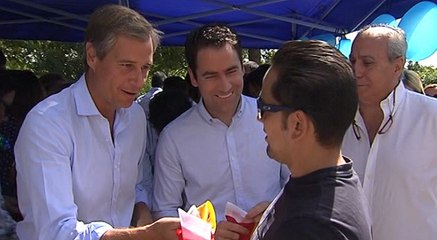 Teodoro García participa en una campaña del PP