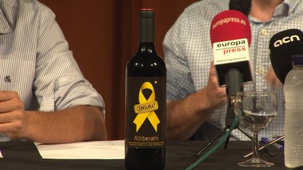 'Allibera'm', un vino para ayudar familias presos soberanistas