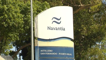 Factoría de los astilleros de Navantia de San Fernando