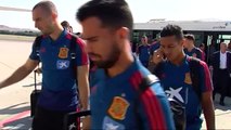 La Roja aterriza en Londres para enfrentarse ante la selección de Inglaterra