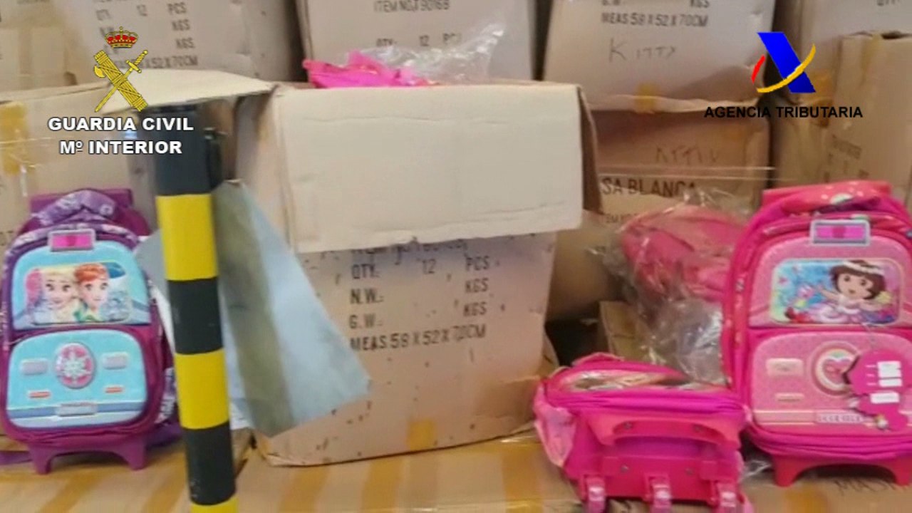 Intervienen más de 22.500 productos falsificados procedentes de China