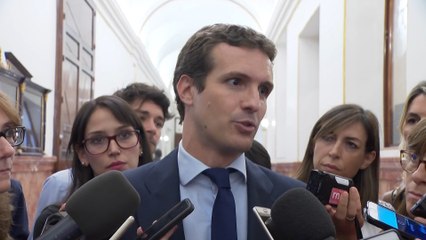Casado quiere recuperar "la legalidad" en Cataluña