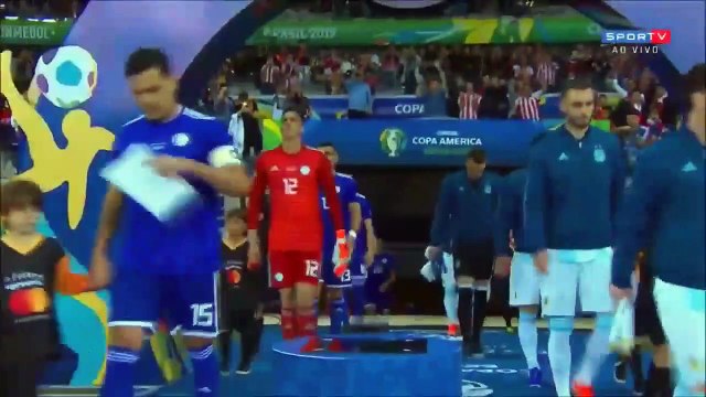 Argentina VS Paraguay 1 - 1 (Football. Copa America)