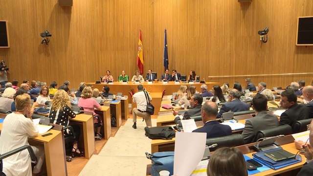 Pablo Casado preside la reunión del Grupo Parlamentario popular