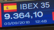 El Ibex se deja un 0'33 por ciento en la media sesión