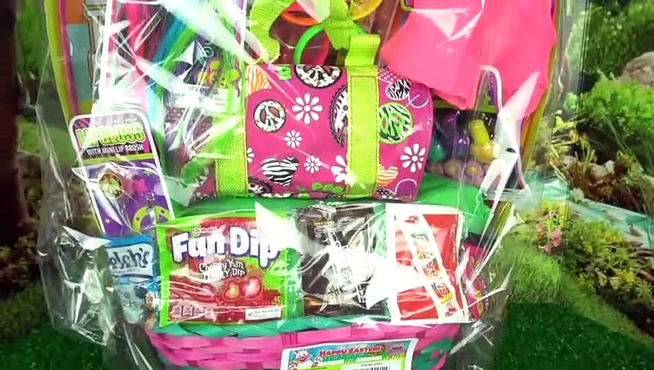 Canastas Sorpresa de Pascua con Juguetes de Barbie Trolls Frozen Tsum Tsum y Accesorios de Belleza