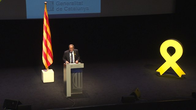 Torra reclama a Sánchez celebración referéndum independencia