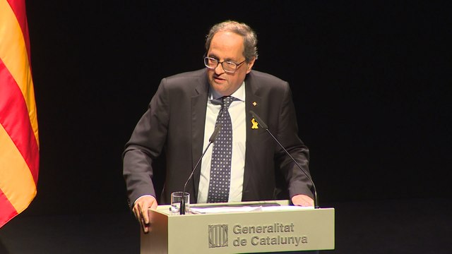 Torra no aceptará sentencias condenatorias: O libertad o libertad