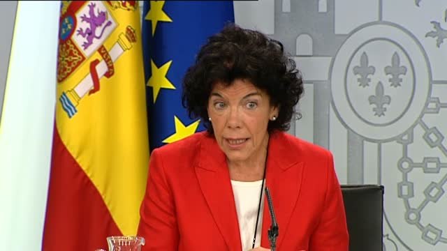 Isabel Celaá: El Gobierno está dispuesto a dialogar dentro de la legalidad