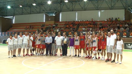 Entrenamiento de la Selección Femenina de Baloncesto