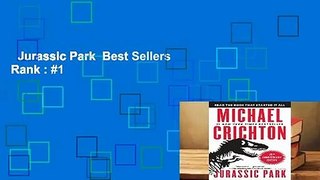 Jurassic Park  Best Sellers Rank : #1