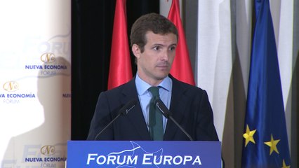 Casado dice que hay datos de "desaceleración económica"