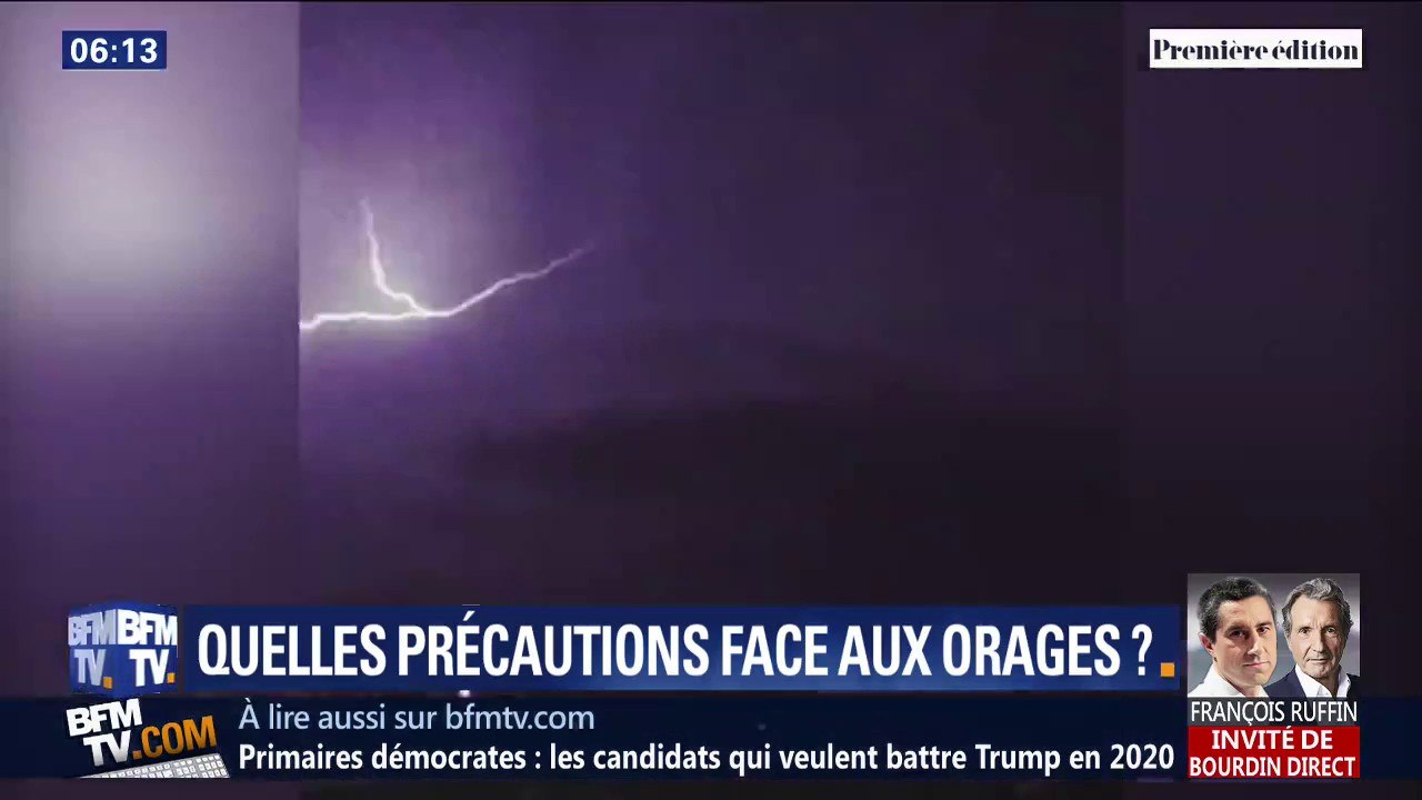 Quelles sont les précautions à prendre face aux orages?