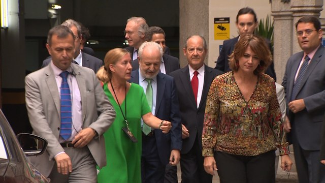 Dolores Delgado visita la Mutualidad General Judicial