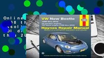 Online VW New Beetle 1998 thru 2010: All gasoline engines - TDI diesel engine (1998 thru 2004)