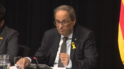 Torra celebra el consenso entre sindicatos y patronal en Cataluña
