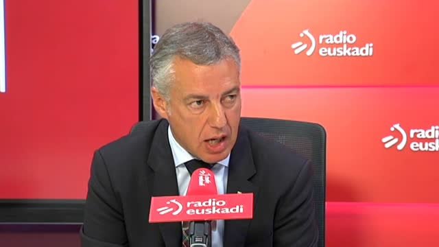 Urkullu cree que sería bueno que los presos independentistas estuvieran en la calle