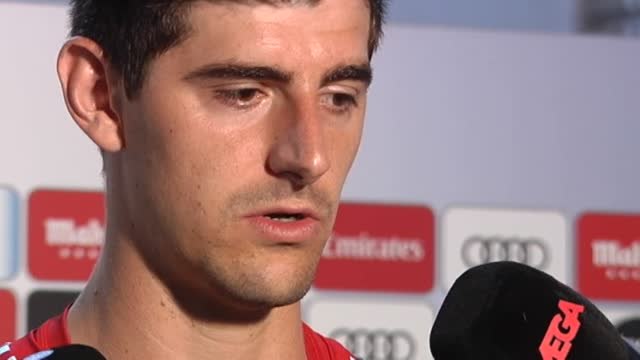 Courtois: La prensa busca polémica donde no hay, Keylor y yo nos llevamos muy bien