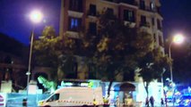 Desalojan un edificio en el centro de Madrid ante el riesgo de derrumbe