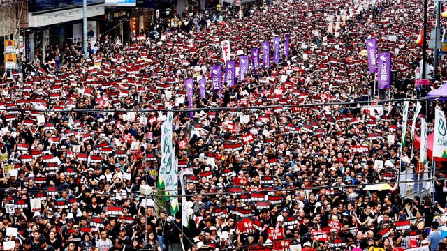 Largest Protest in Hong Kong History - Against Extradition to China