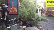 Un conductor bebido atropella a varias personas en el centro de Madrid