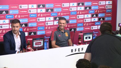 Luis Enrique da la lista de convocados