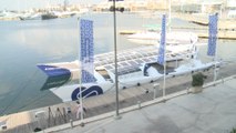 Llega a Valencia el primer barco propulsado por renovables