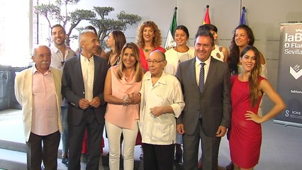 Díaz presenta colaboración con la Bienal de Flamenco