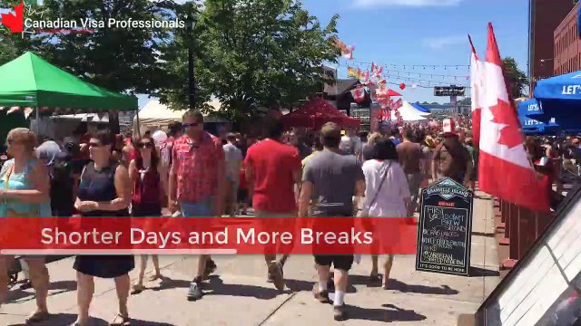 Canadian Visa Professionals - The Canadian Work Day in compare to the US