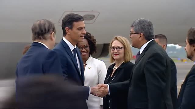 Sánchez ha llegado a Costa Rica, donde hoy concluye su gira por latinoamérica