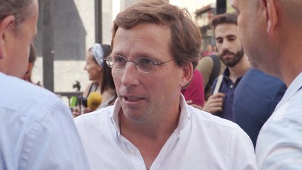 Martínez-Almeida en Gran Vía