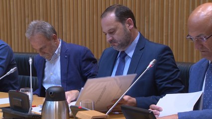 Comisión de Fomento presidido por Ábalos