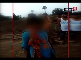 प्रेमी-प्रेमिका समझकर खूंटे से बांधकर पीटा, 90 हजार और दो बकरे लेकर छोड़ा-girl and boy  beat  by people in alirajpur