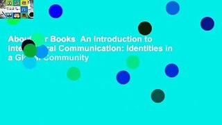 About For Books  An Introduction to Intercultural Communication: Identities in a Global Community