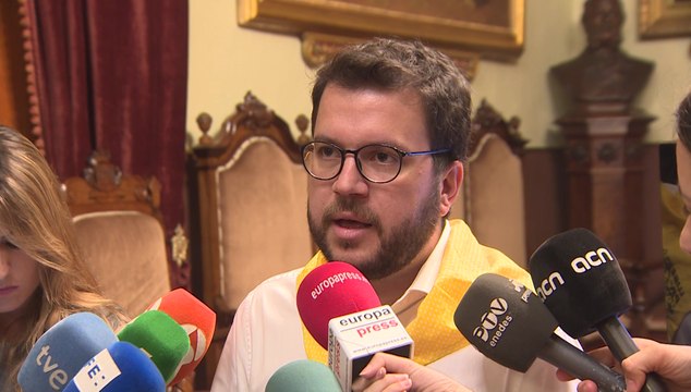Aragonès pide a Cs no poner en peligro la convivencia