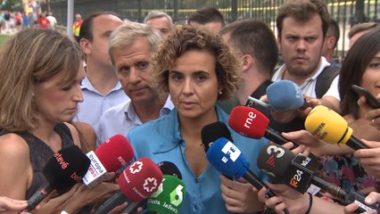 Montserrat culpa al Gobierno de la "ruptura" en Cataluña