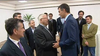 Sánchez se reune con la colectividad española en Bolivia