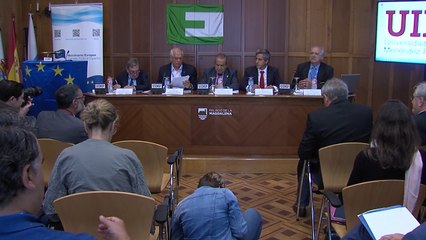 Josep Borrell en la UIMP en Santander