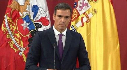 Sánchez sobre demanda a Llarena: "Es una cuestión de Estado"