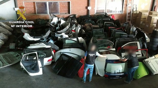 Desmantelado grupo por robo de coches en Pinto