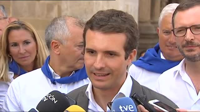 Casado cree que lo que sí son un asunto de Estado son las rectificaciones de Sánchez