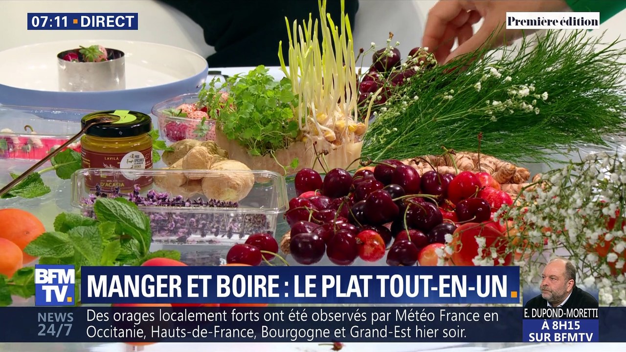 Manger et boire: le plat tout-en-un