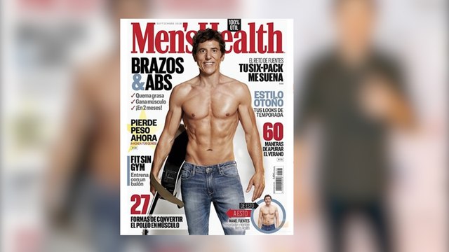 Con este 'six-pack' afronta Manel Fuentes su 'vuelta al cole'