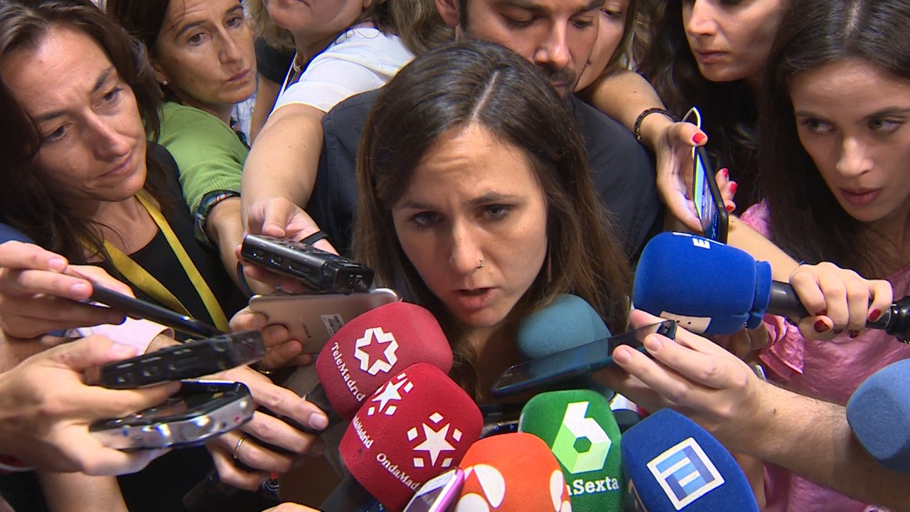 Belarra critica que el Gobierno defienda al juez Llarena