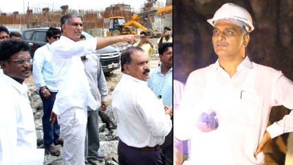 కాళేశ్వరం ప్రాజెక్ట్ కోసం శ్రమించిన హరీష్ రావు ఎక్కడ..?? || Oneindia Telugu