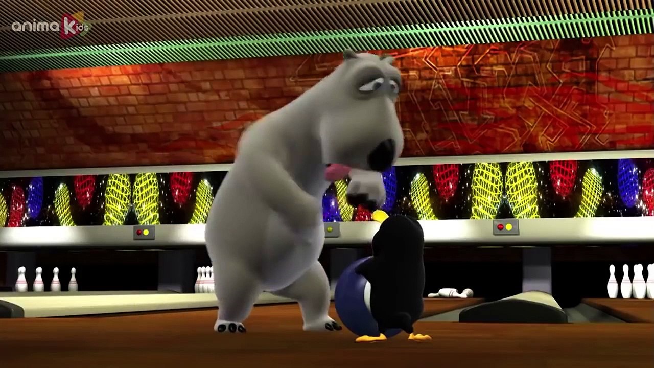 Bernard Bear | Bowling | 20minutes | Dessin animé pour les enfants |